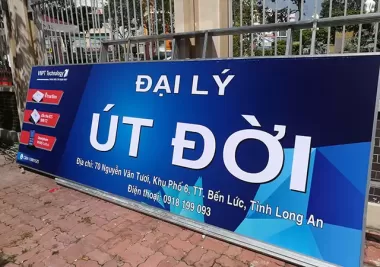 BẢNG HIỆU TÔN DÁN DECAL